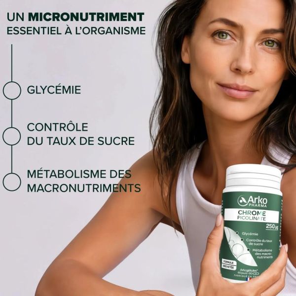 Arkogélules® Chrome Picolinate - 60 gélules