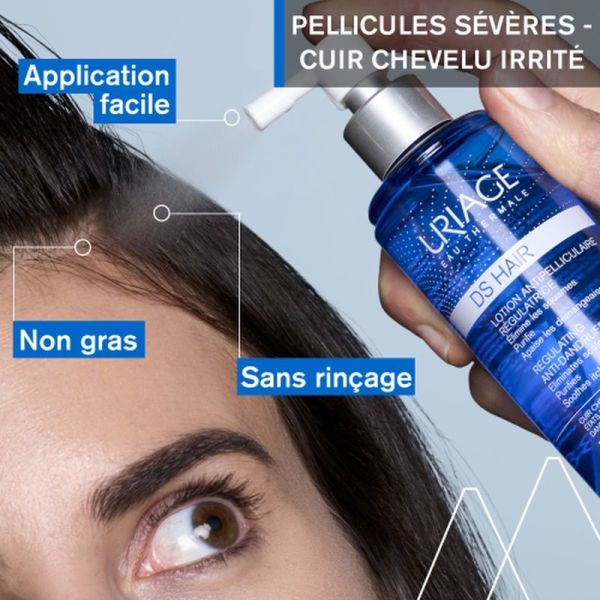 Shampoings & soins capillaires DS HAIR - Lotion Antipelliculaire Régulatrice - 100 mL