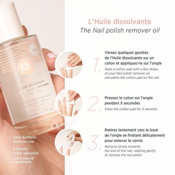 Ongles Huile dissolvante - 50 ml