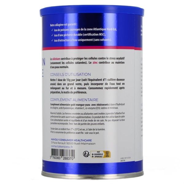 Collagène Marin Beauté Anti-Âge Mangue Yuzu - 325 g