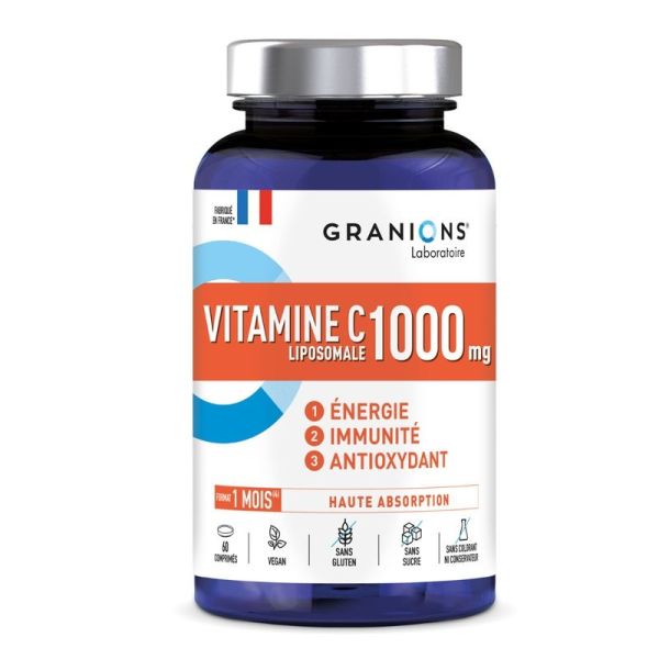 Vitamine C Liposomale 1000 mg - 60 comprimés