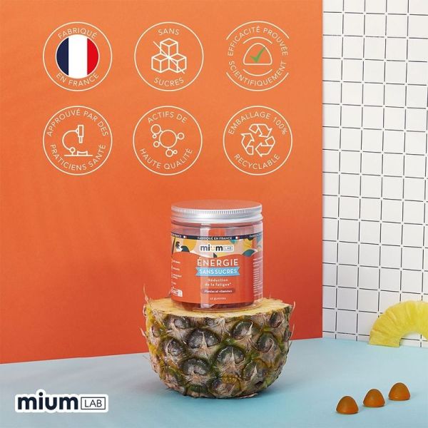 Gummies énergie sans sucres - 42g