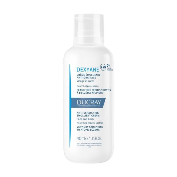Dexyane Crème émolliente anti-grattage - 400ml