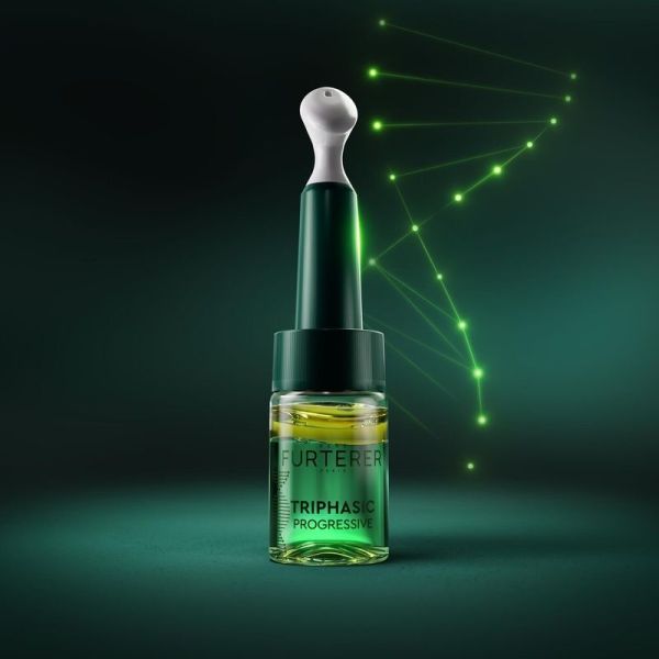 Triphasic Progressive Traitement Antichute Longévité & Densité 8 x 5,5 ml