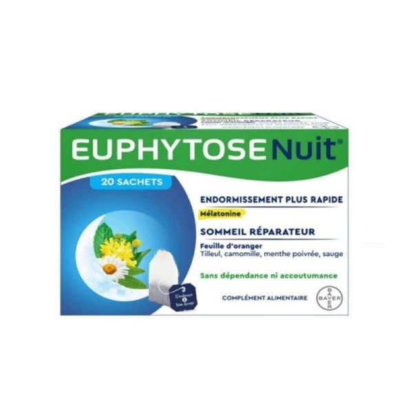 Euphytose Nuit Infusion - 20 sachets