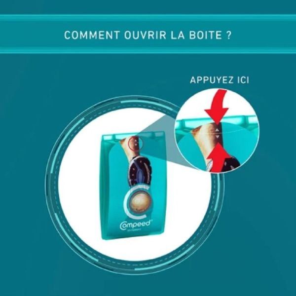 Pansements Ampoules Plante du Pied Sport - 5 unités