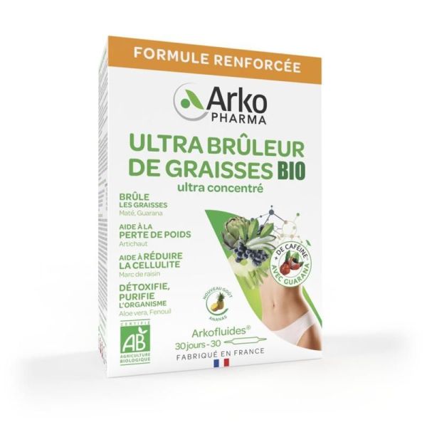 Arkofluides® Ultra Brûleur de graisses BIO
