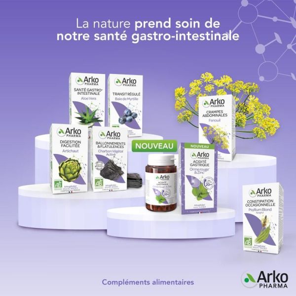 Arkogélules Orme rouge et Zinc - 40 gélules