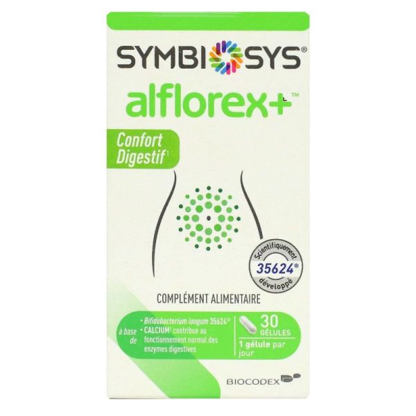 Symbiosys Alflorex+ Confort Digestif - 30 Gélules