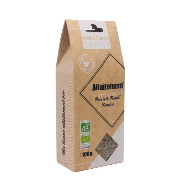 Nat & Form Tisane Allaitement Bio - 100 g