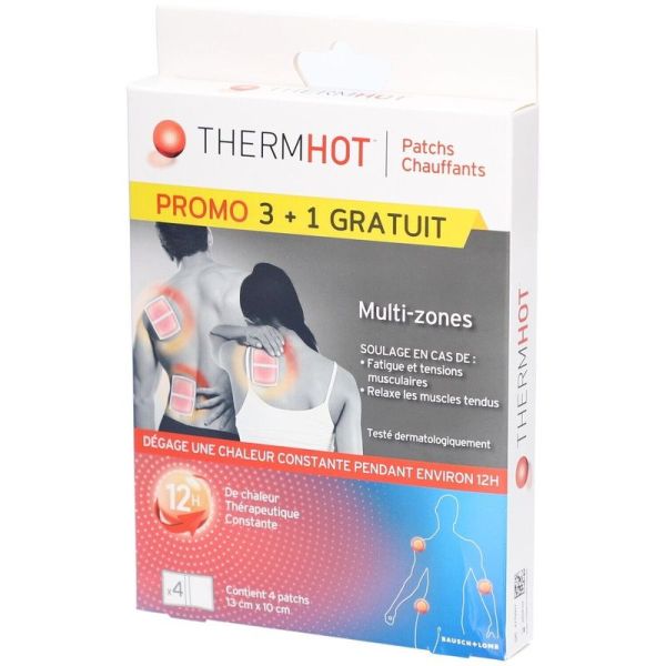 Patchs Chauffants Multi-Zones - 4 patchs