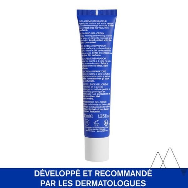 Peaux fragilisées et irrités Gel-crème réparateur - 40 mL