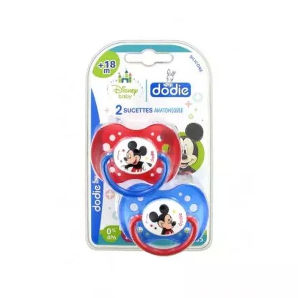 Disney Sucette Anatomique Mickey - duo