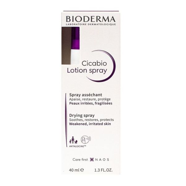 Bioderma Cicabio Lotion Spray Asséchant - 40 ml