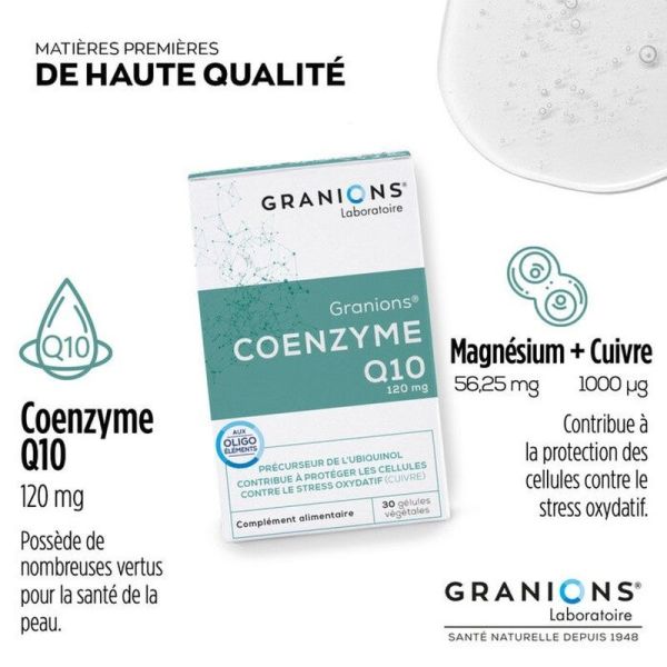 Coenzyme Q10 - 30 gélules
