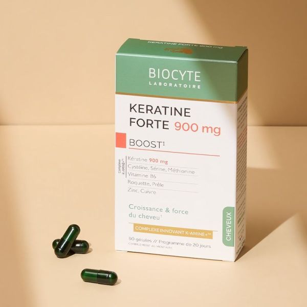 KERATINE FORTE 900 MG - Boite de 60 gélules