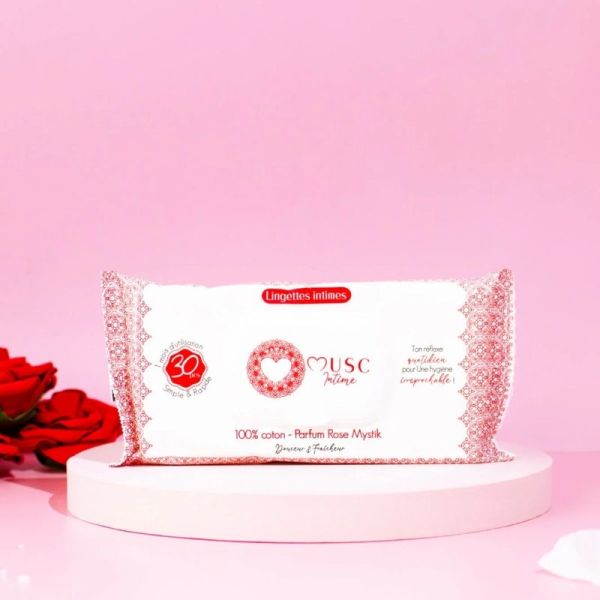 Lingettes intimes Rose Mystik - 30 lingettes