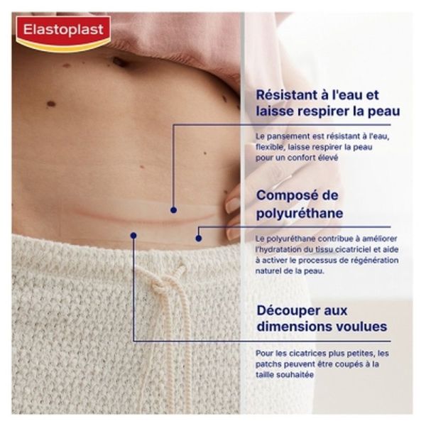 Pansements réducteurs de cicatrices - 21 unités
