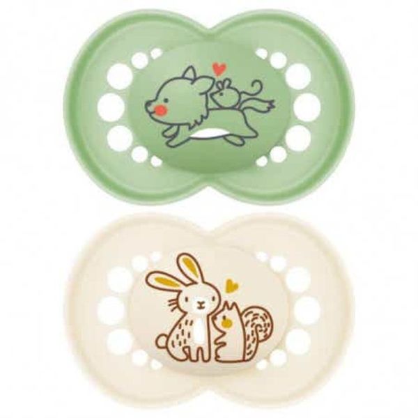 Original Sucettes symétriques nature 6+ - lot de 2