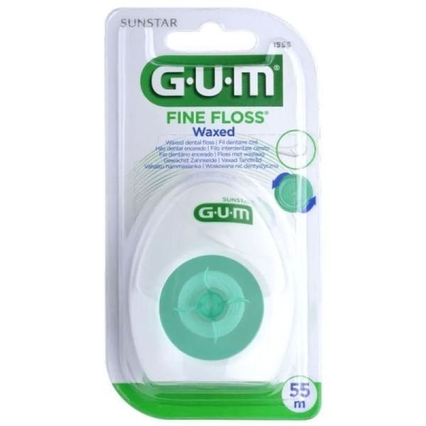 Fine Floss Fil Dentaire Ciré - 55m