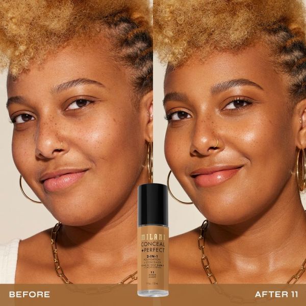 Foundation Conceal + Perfect 2-In-1 Foundation + Concealer - 11 Amber