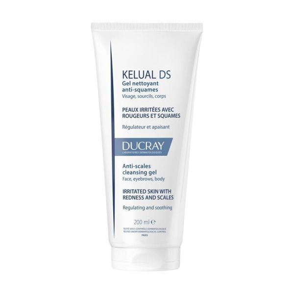 Kelual DS Gel nettoyant anti-squames - 200ml