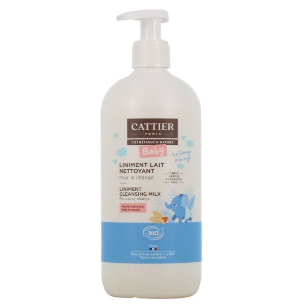 Liniment lait nettoyant change bébé - Petit format - 200 ml