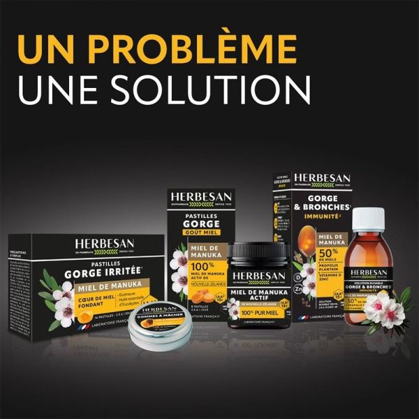 Spray Gorge et Bouche Miel de Manuka IAA 10+ - 25ml