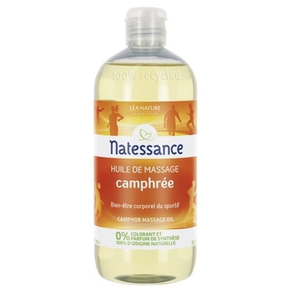 Huile de massage camphrée - 500ml