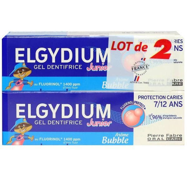 Junior Arôme Bubble dentifrice enfant
