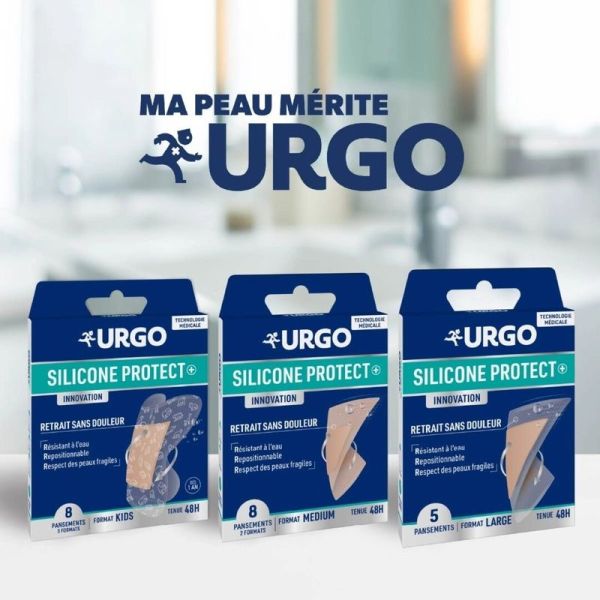 SILICONE PROTECT+ - 5 pansements