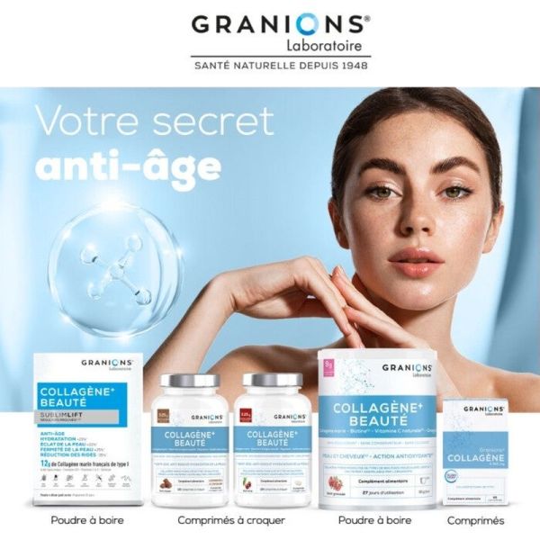 Collagène+ Beauté - Comprimé à croquer - 130 g