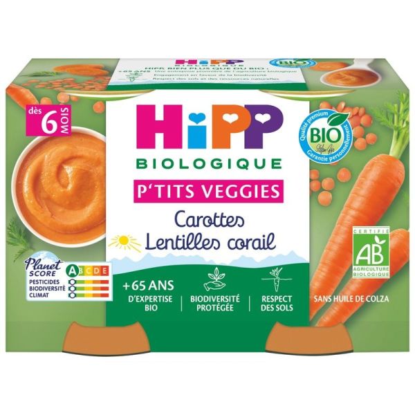 Carotte Lentille Corail - 125g