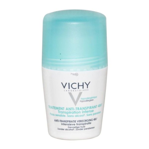 Vichy Déodorant 48 Hour Roll On Anti Perspirant - 50ml