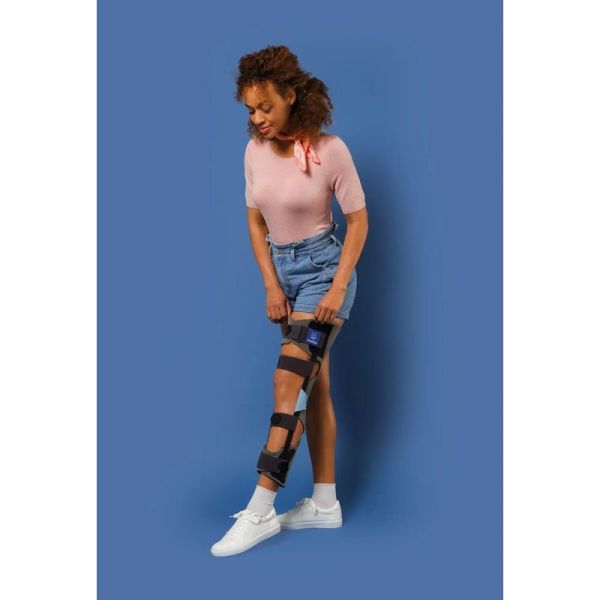 GENU IMMO 0 degrés KNEE SPLINT Att genou courte - Taille TL, H 50 cm