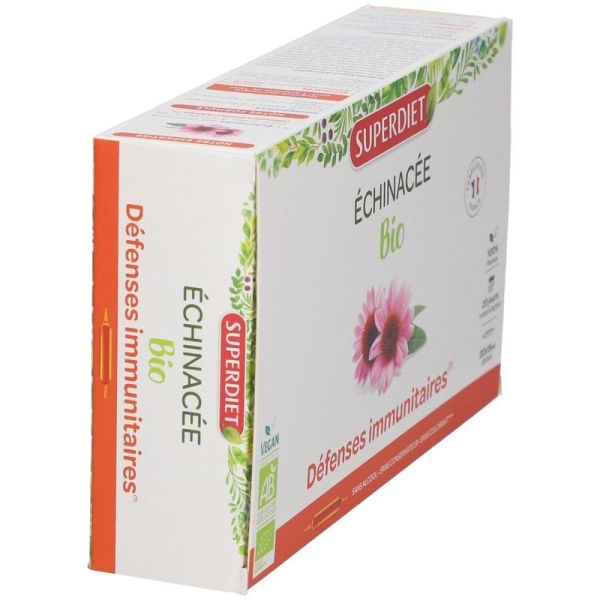 Echinacée Bio Fluide Ampoule - 20x15ml