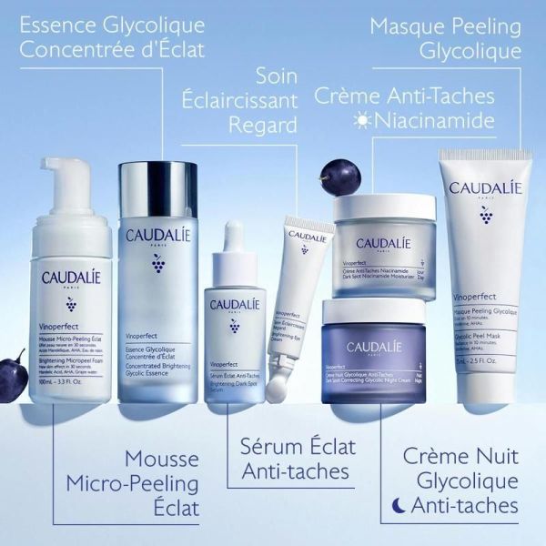 Vinoperfect Mousse Micro-Peeling Éclat aux AHAs - 100ml