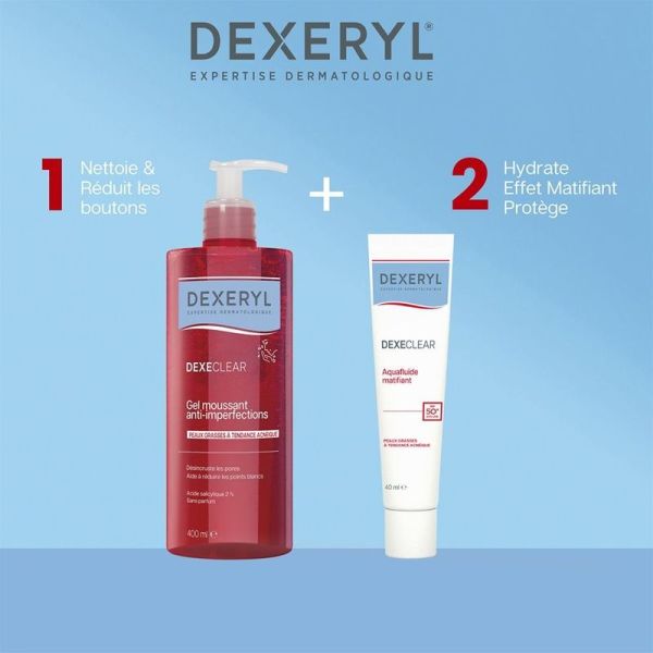Gel Nettoyant Anti-Imperfections Dexeclear - 400 ml
