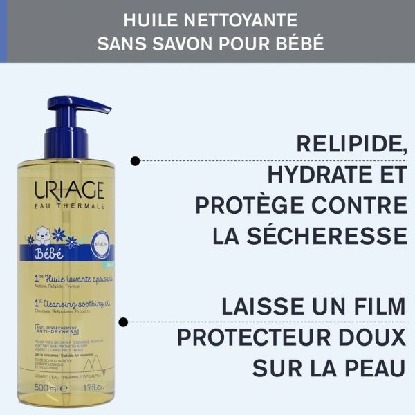 1ère Huile Lavante BÉBÉ - 500 ml