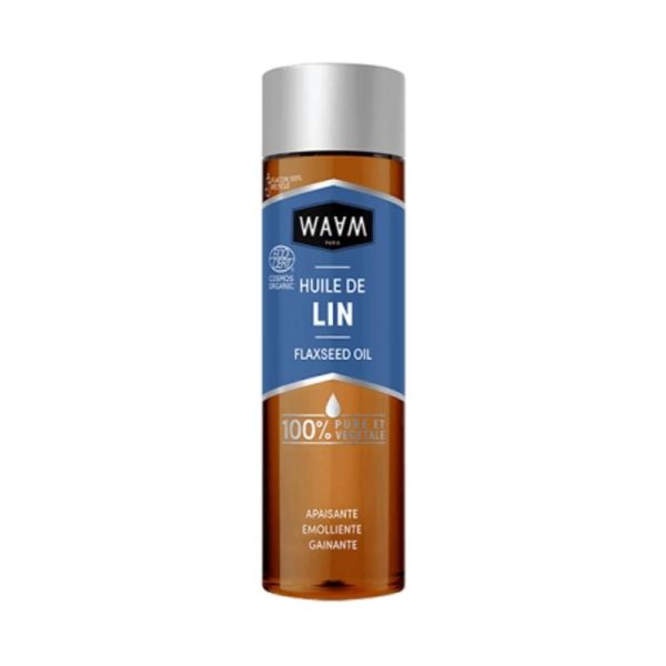 Les Huiles Végétales, Macérats Huile de Lin BIO - 75ml