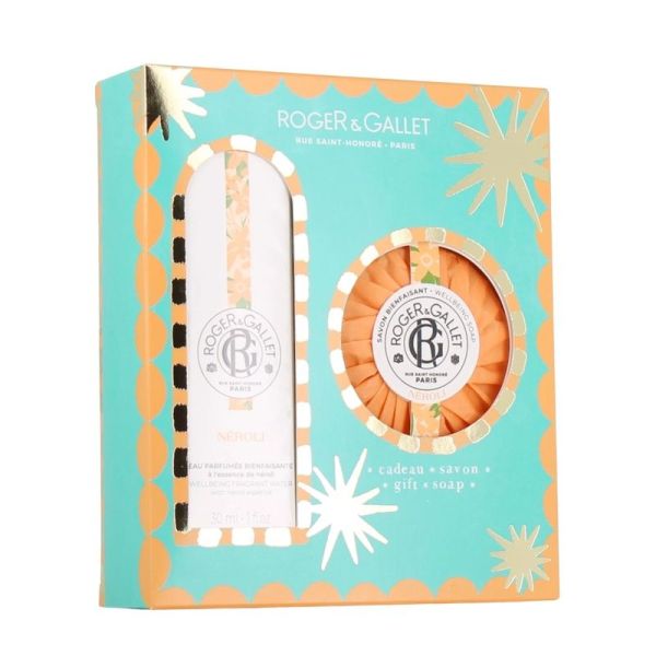 Coffret Noël 2025 Néroli Parfum + Savon - Eau parfumée 30 ml + savon 100 g