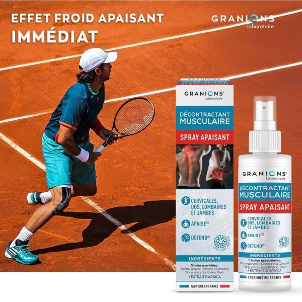Décontractant Musculaire spray apaisant - 100ml