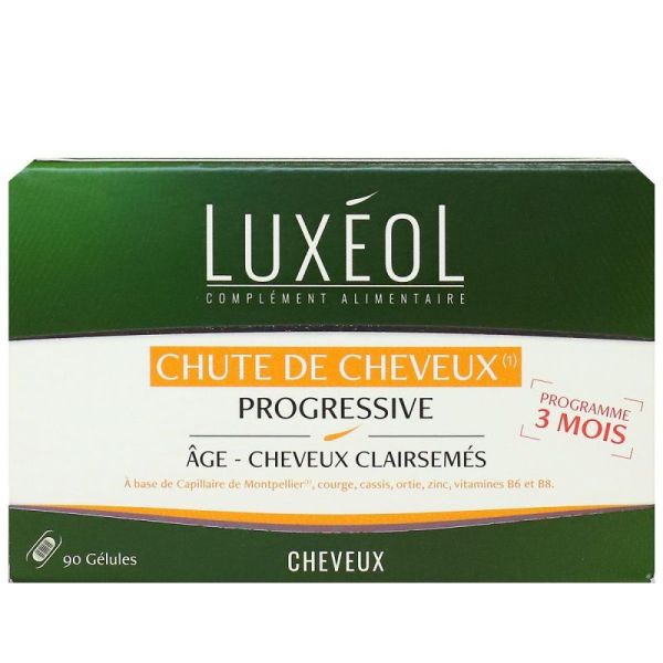 Chute Cheveux Progressive - 90 gélules