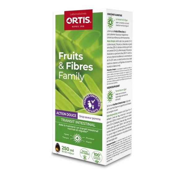 Fruits & Fibres Action douce Sirop - 250ml