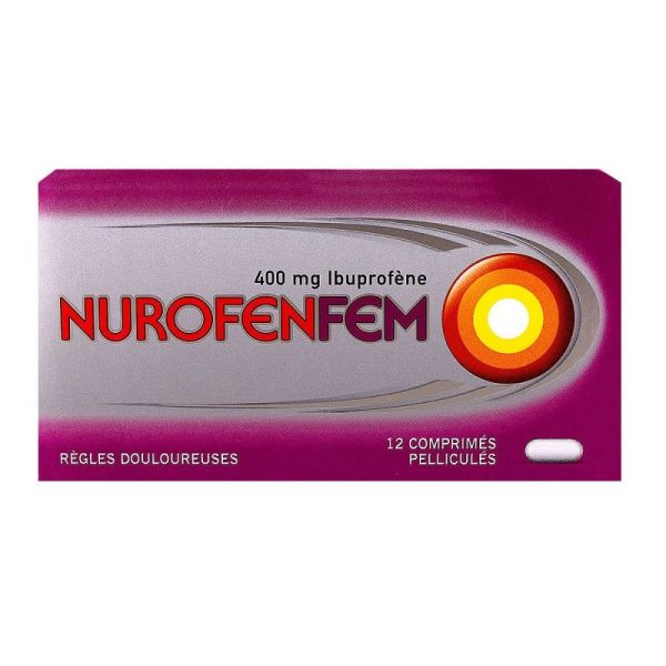 NUROFENFEM 400mg, comprimé pelliculé - 12 comprimés