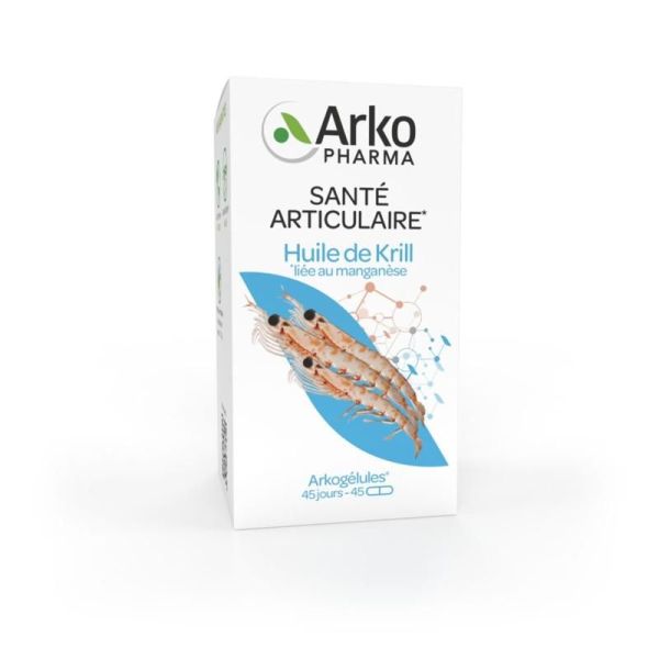Huile de Krill et Manganèse - 45 capsules
