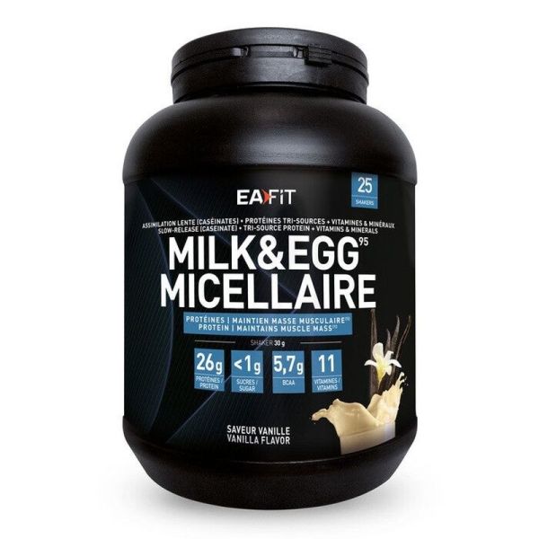 Milk & Egg 95 Micellaire Vanille - 750g