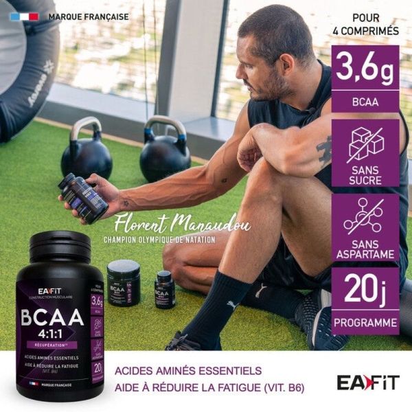 BCAA 4.1.1 - 80 comprimés