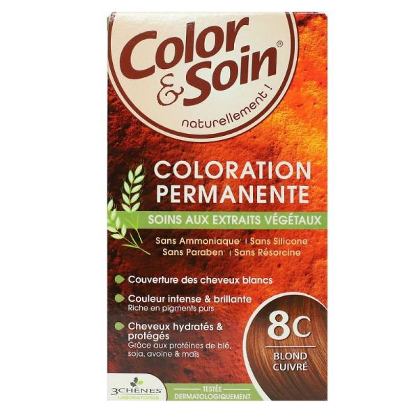 Color & Soin Coloration Blond Cuivre 8C