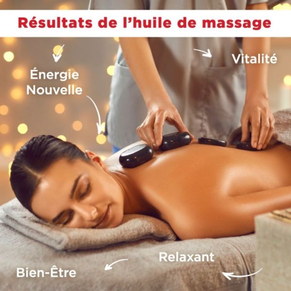 Huile de Massage revitalisante - 200 ml